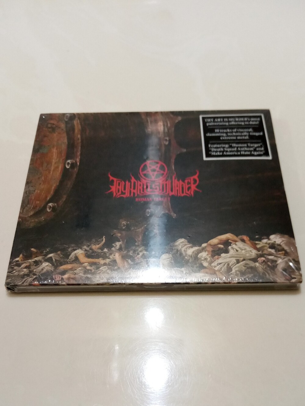 2/$5 NIP Thy Art Is Murder-Human Target Digipak CD (2019)